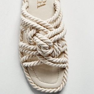 Zara Flat Rope Sandals